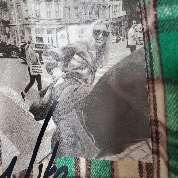 Black Friday the Brand in Seoul Plaid Brushed Cotton Button Down Shirt Shacket - Picture 5 of 9